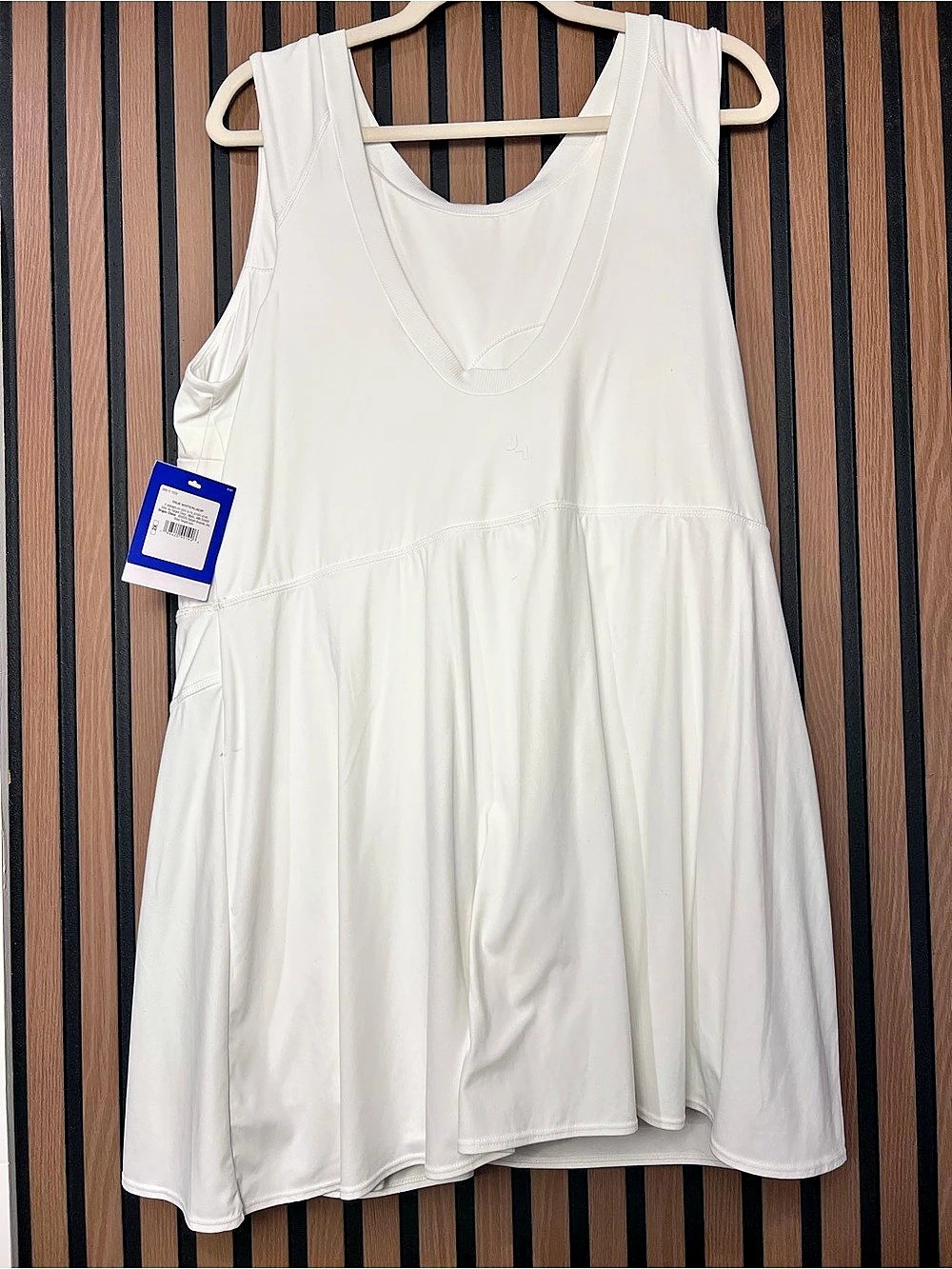JoyLab Active Dress White Mini Dress